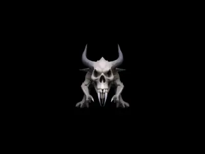 3d Model Skull Monsters And Zombies 3D model by taijudmodel