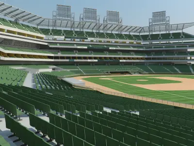 Baseball Stadium  buy 3D model