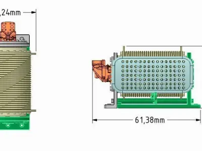 Crane winch functioning 3D print model