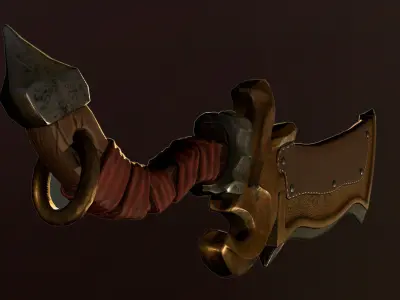 Old Sword Low-poly 3D model purchase