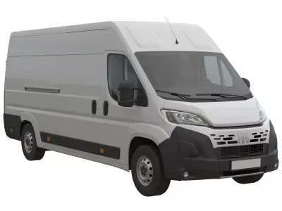 2024 FIAT DUCATO L4H2 Detailed interior 3D model