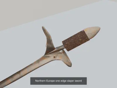North Medival Europe Items 3D Model Pack