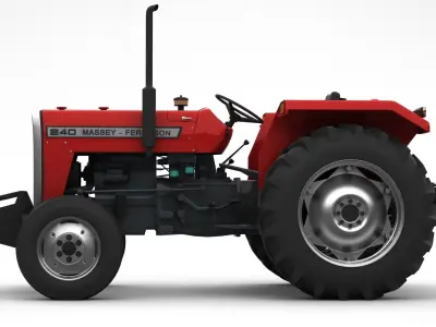 Massey Ferguson 240 1996 3D model
