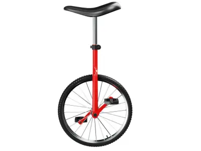 Unicycle 3D model get