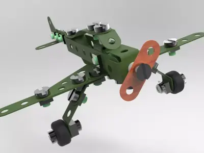 Airplane  Replgp  Free 3D model