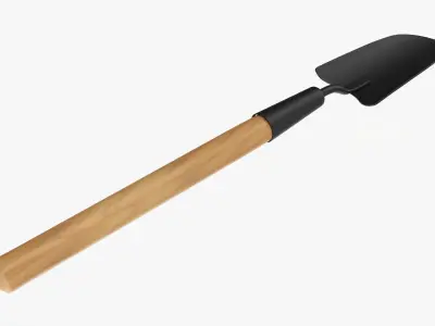 Shovel gardening 10 3D model