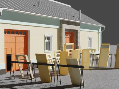 House 3D model Free 3D model