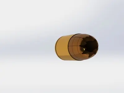 g2r 9mm bullet Free 3D model
