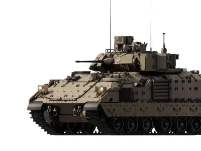 M3A3 bradley 3D model purchase