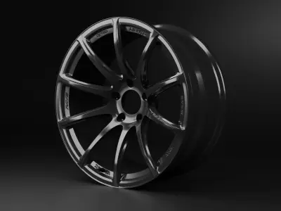 Rays Gram Lights 57Transcend lightweight Low-poly 3D model
