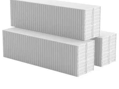 Container 3D model from CGTrader
