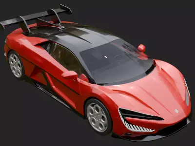 BYD U9 Yang Wang 3D model