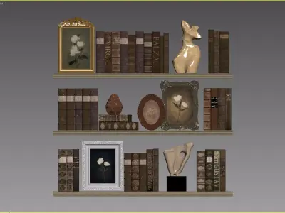 Decorative Set 04 3D model