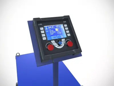 Cloos Welding Machine Low-poly 3D model