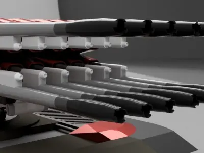 cannon 03 3D model