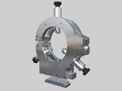 CNC tool holder 3D model