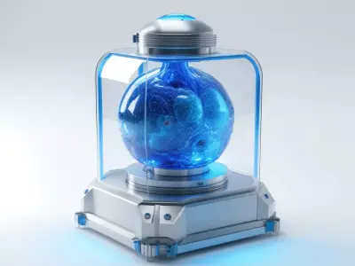 SciFi Energy Core Containment Unit 3D model