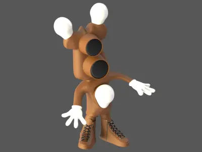  Cartoon Bulb Holder v2 