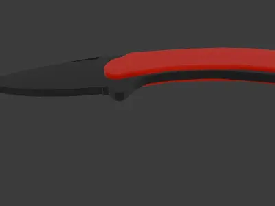 Scorpion knife 3D model