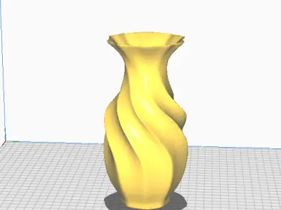 Decor plants pot vases 3D print model