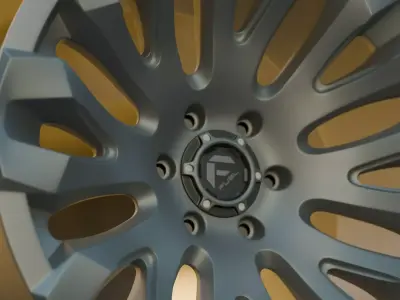 Wheel Based FUEL OFF-ROAD D830 QUAKE 3D model