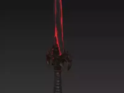 Bloodbound Arsenal  Stylized Ritual Blades Collection 3D Model Pack