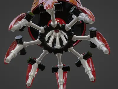 Denis elka46464646gmail comRobot crab 3d model Free low-poly 3D model