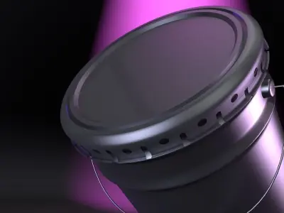 METAL BUCKET 3D model