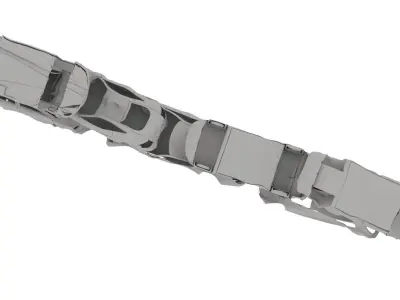 Destroyed cars Vol 2 3D model purchase