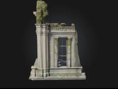Ruins of Time  Echoes of Eternitys Decay 3D model