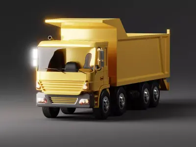 Dump Truck 3D model