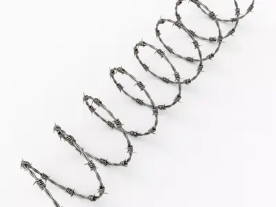 Barbwire 3D model