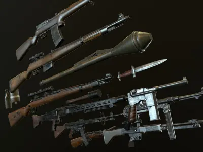 WW2 German Weapons Pack
