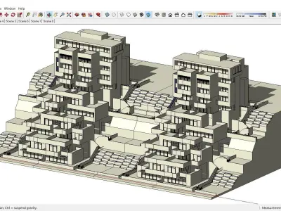 Sketchup Building R3 3D model
