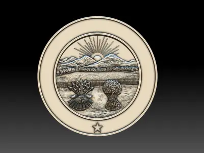 Ohio Seal 3D print model