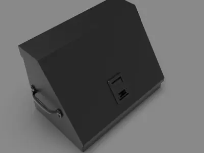 Triangular Tool Box 3D model