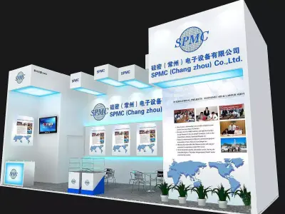 Exhibition - Area -3X9-3DMAX2009-29 3D model