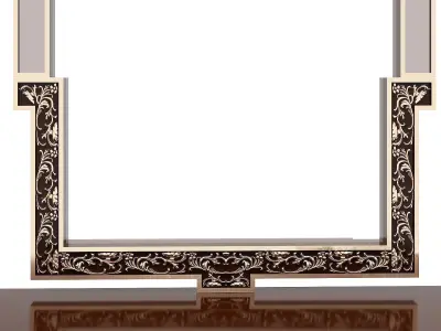 Chest of drawers 3D model 5