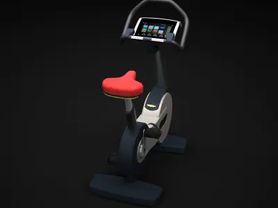 Cardio Fitness Equipment Collection 3D Model Pack