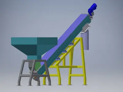 convoyeur 3d model 3D model