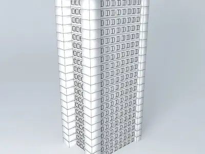 Sea Stone Tower Free 3D model