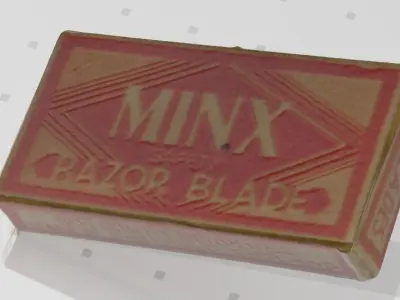 Minx Safety Blades Free 3D model