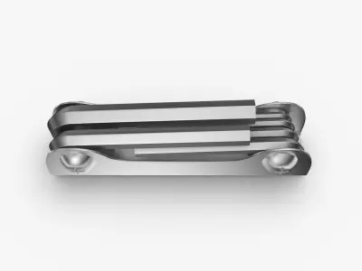 Allen Wrench Tool 3D model