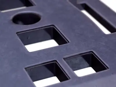 Traffic Barrier Base Weight 3D model