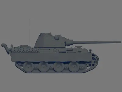 Panther F 3D model