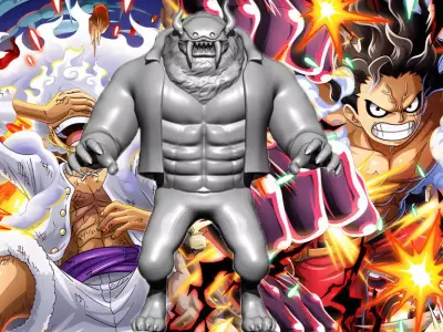 Whos Who - Onepiece - team Kaido - split part 3D print model
