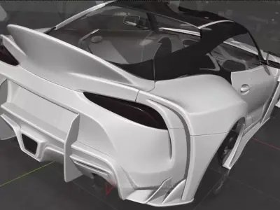 Toyota Supra A90 Veilside Part Only 3D model