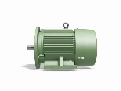 112M B35 Left IEC electric motor - 3D CAD model 3D model