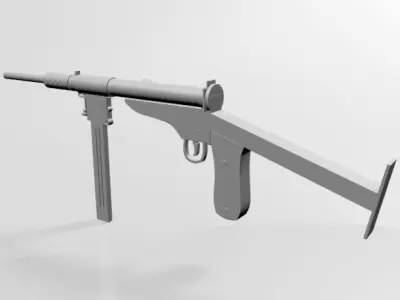 MP 3008 Gun 01 3D model