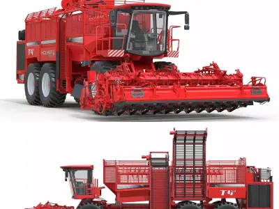 Farm Vehicles 3D Model Collection v2 3D Model Pack